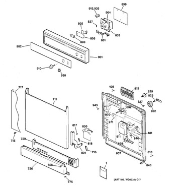 Diagram for HDA1100Z08WH