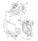 Diagram for 1 - Escutcheon & Door Assembly