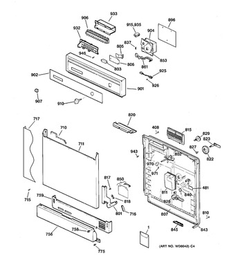 Diagram for HDA3500F00WW