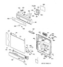 Diagram for 1 - Escutcheon & Door Assembly