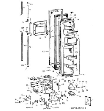 Diagram for TFXW27FRAWH