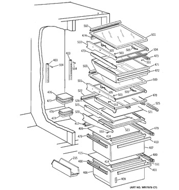 Diagram for TFXW27FRAWH