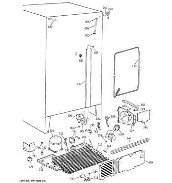 Diagram for TFXW27FRAWH