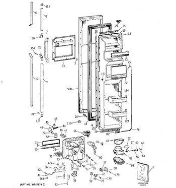 Diagram for TFHW27RRAWH