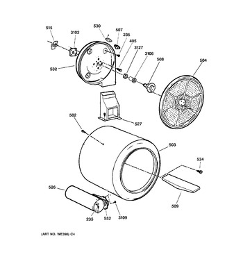 Diagram for DBXR453GA1AA