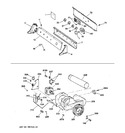 Diagram for 1 - Backsplash, Blower & Motor