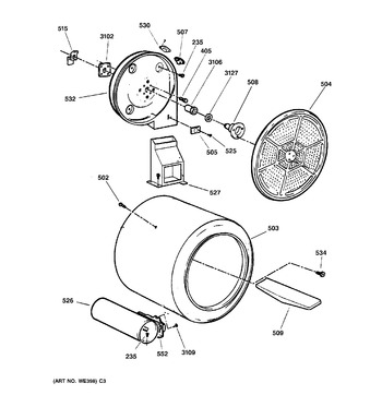 Diagram for DPXR473GW0WW