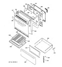 Diagram for 3 - Door & Drawer Parts