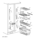 Diagram for 4 - Freezer Section