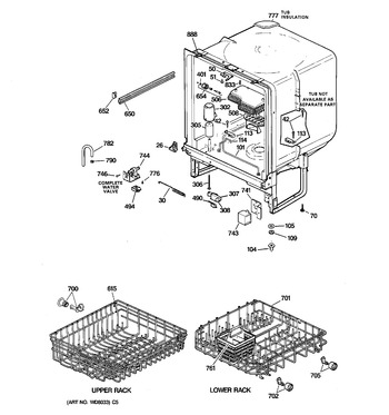 Diagram for GSD2335F00WW