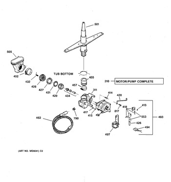 Diagram for GSD2335F00WW