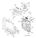 Diagram for 1 - Escutcheon & Door Assembly