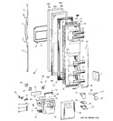 Diagram for 1 - Freezer Door