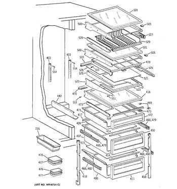 Diagram for TPG24BFDBWW