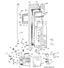 Diagram for 1 - Freezer Door