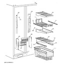 Diagram for 4 - Freezer Shelves