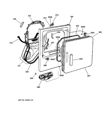 Diagram for DWSR475GY3WW