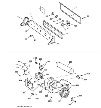 Diagram for DWXR483GA1AA