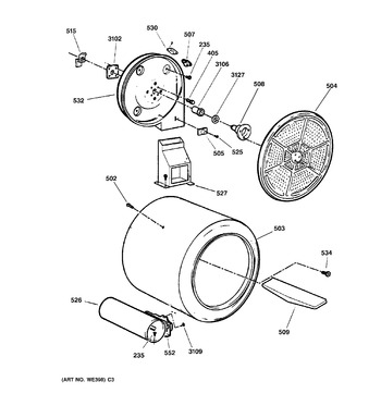 Diagram for DPSR465GA2WW