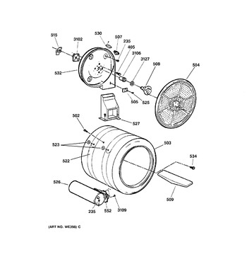 Diagram for DNSR475GY3WW