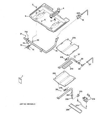 Diagram for RGB744WEA2WW