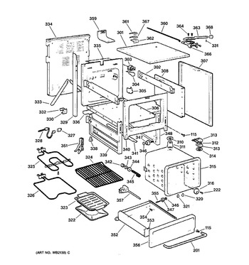 Diagram for JB970SB2SS