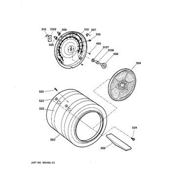 Diagram for DPSR513EA1WW