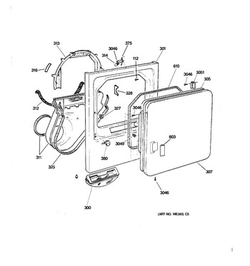 Diagram for DPSR483EA0WW