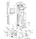 Diagram for 1 - Freezer Door