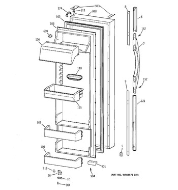 Diagram for TPX24PRDBWW