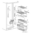 Diagram for 4 - Freezer Shelves