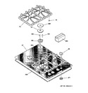 Diagram for 1 - Cooktop