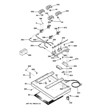 Diagram for JGP932TEC1WW