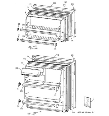 Diagram for HTR15BBMBLWW