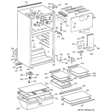 Diagram for GTG16HBMCRWW