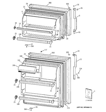 Diagram for GTS18XBMBRWW