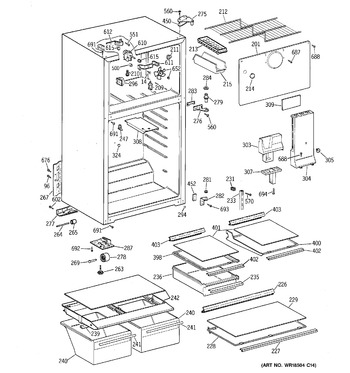 Diagram for GTS18XBMBRWW