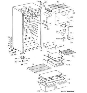 Diagram for GTS18EBMBRWW