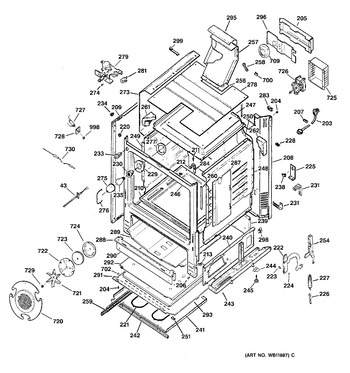 Diagram for JGB910WEC1WW