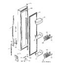 Diagram for 1 - Freezer Door