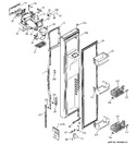 Diagram for 1 - Freezer Door