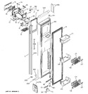 Diagram for 1 - Freezer Door