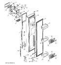 Diagram for 1 - Freezer Door