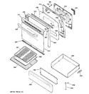 Diagram for 4 - Door & Drawer Parts