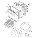 Diagram for 4 - Door & Drawer Parts