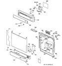 Diagram for 1 - Escutcheon & Door Assembly