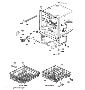 Diagram for HDA2000F03WH