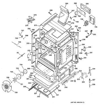 Diagram for JGB910CEC3CC