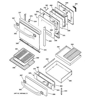 Diagram for JGB910CEC3CC