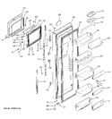 Diagram for 3 - Fresh Food Door